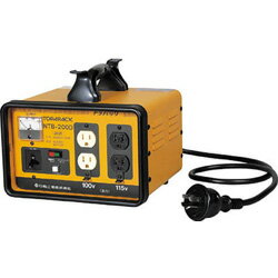 樂天商城 - 日動工業 変圧器　降圧専用トラパック　2KVA　NTB200D NTB200D