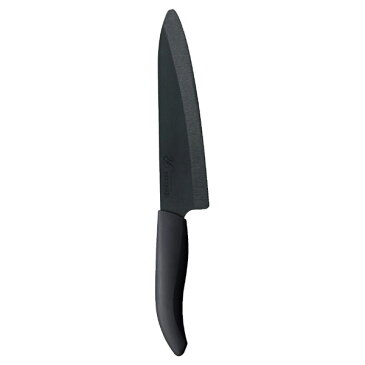 KYOCERA(京セラ) セラミックナイフ【刃渡り18cm】（黒刃/シェフズナイフ） CN-180I-HIP ブラック CN180IHIP