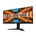 GIGABYTE(ギガバイト) M34WQ USB-C対応 ゲーミングモニター ［34型 /UWQHD(3440×1440） /ワイド］ GIGABYTEM34WQ