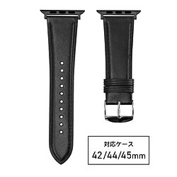 バンビ Apple Watch(アップルウォッチ)対応バンド 本革 スコッチガード 強力撥水 【対応ケースサイズ:49/46/45/44/42mm】 ブラック RWM521AW RWM521AW バンビ Apple Watch(アップルウォッチ)対応バンド 本革 スコッチガード 強力撥水 【対応ケースサイズ:49/46/45/44/42mm】 ブラック RWM521AW RWM521AW