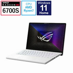 ASUS() ߥ󥰥Ρȥѥ ROG Zephyrus G14 ࡼ饤ȥۥ磻 AniMe Matrix GA402RJ-R76RX6700SBKS [RX6700S] GA402RJR76RX6700SBK [Բ]