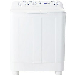 ハイアール 二槽式洗濯機 ホワイト JW-W80F-W ［洗濯8.0kg /乾燥機能無 /上開き］ JWW80F 【お届け日時指定不可】