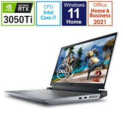 DELL(ǥ) ߥ󥰥Ρȥѥ Dell G15 5520 եȥ॰졼 NG585-CHHBCW 15.6 /Windows11 Home /intel Core i7 /ꡧ16GB /SSD512GB /Office HomeandBusiness /ܸǥܡ /2022ǯեǥ NG585CHHBCW [Բ]