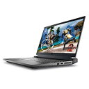 DELL(デル) ゲーミングノートパソコン Dell G15 5520 ダークグレー NG585-CHLCB ［15.6型 /Windows11 Home /intel Core i7 /メモリ：16GB /SSD：512GB /無し /日本語版キーボード /2022年春モデル］ NG585CHLCB 【sof001】 振込不可 代引不可