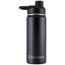 ZEROBARREL ZeroBarrel 253021 ATHLETE（18オンス） 532ml ワンタッチ Matte Black ZW-01 ZW01532ML18OZ