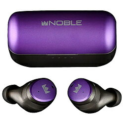 Noble Audio フルワイヤレスイヤホン FoKus H-ANC Purple NOB-FOKUSHANC-P [ワイヤレス(左右分離) /Bluetooth /ノイズキャンセリング対応] NOBFOKUSHANCP