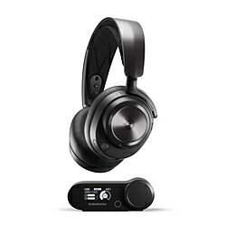 SteelSeries 61520J ゲーミングヘッドセット Arctis Nova Pro Wireless ブラック ［ワイヤレス（Blueto..