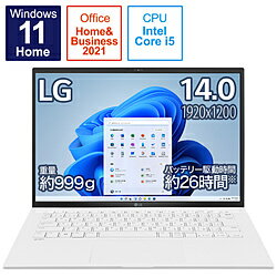 LG(른) Ρȥѥ gram Ρۥ磻 14Z90Q-KR54J1 14.0 /Windows11 Home /in...
