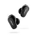 BOSE(ボーズ) 完全ワイヤレスイヤホン QuietComfort Earbuds II Triple Black QCEARBUDSIIBLK [リモコン・マイク対応 /ワイヤレス(左右分離) /Bluetooth /ノイズキャンセリング対応] QCEARBUDSIIBLK [振込不可]