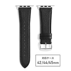 バンビ Apple Watch(アップルウォッチ)対応バンド 本革 洗える!ウォッシャブルレザー 【対応ケースサイズ:49/46/45/44/42mm】 ブラック RWC039AW RWC039AW バンビ Apple Watch(アップルウォッチ)対応バンド 本革 洗える!ウォッシャブルレザー 【対応ケースサイズ:49/46/45/44/42mm】 ブラック RWC039AW RWC039AW