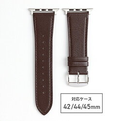 バンビ Apple Watch(アップルウォッチ)対応バンド 本革 洗える!ウォッシャブルレザー 【対応ケースサイズ:49/46/45/44/42mm】 ダークブラウン RWC039BW RWC039BW バンビ Apple Watch(アップルウォッチ)対応バンド 本革 洗える!ウォッシャブルレザー 【対応ケースサイズ:49/46/45/44/42mm】 ダークブラウン RWC039BW RWC039BW