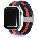 ROA LOOP BAND for Apple Watch 49/45/44/42mm ネイビー＆オレンジ EGD23120AW EGD23120AW