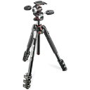 Manfrotto 【4段三脚】 190プロアルミニウム三脚4段＋RC2付3ウェイ雲台キット MK190XPRO4-3W MK190XPRO43W