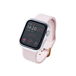 ELECOM エレコム Apple Watch SE 第2世代/第1世代 /Series 6/5/4 40mm用フルカバーケース プレミアムゴリラガラス セラミックコート クリア AW-20SFCGOCCR AW20SFCGOCCR [振込不可]