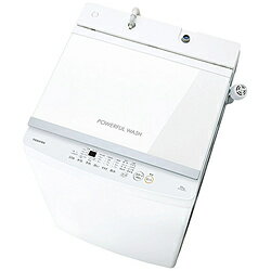 TOSHIBA(東芝) 全自動洗濯機 ピュアホワイト AW-10GM3-W ［洗濯10.0kg /簡易乾燥(送風機能) /上開き］ AW10GM3(W) 【お届け日時指定不可】