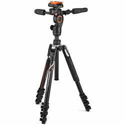 Manfrotto befree 3ウェイライブ アドバンス ソニー製α用モデル ブラック MKBFRLA-3W ［4段 /ビデオ雲台］ MKBFRLA3W