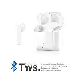 ALPEX(アルペックス) BTW-O5500W ホワイト【本体2.5時間再生】【片耳4g】完全ワイヤレスイヤホン インナーイヤー型 BTWO5500W