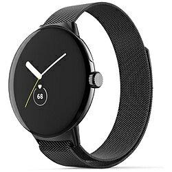 アイキューラボ Google Pixel Watch ステレンスマグネットバンド ブラック IQ-PWml-BK IQPWMLBK