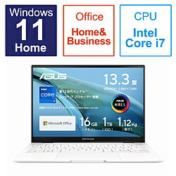 ASUS() Ρȥѥ Zenbook S Flip 13 OLED եɥۥ磻 UP5302ZA-LX206WS [13.3 /Windows11 Home /intel Core i7 /ꡧ16GB /SSD1TB /Office HomeandBusiness /2023ǯ01ǥ] UP5302ZALX206WS [Բ]