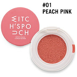 アスリーエイチ Witch’s Pouch(ウィッチズポーチ)クッションブラッシャー 4g ピーチピンク WPCB-01 WPCB01 【852】 アスリーエイチ Witch’s Pouch(ウィッチズポーチ)クッションブラッシャー 4g ピーチピンク WPCB-01 WPCB01 【852】