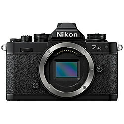 Nikon(ニコン) Nikon Z fc ブラック ミラーレス一眼カメラ ブラック ［ボディ単体］ ZfcBK [振込不可] [代引不可]