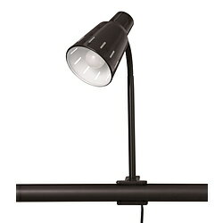 東京メタル クリップライト ブラック 60W相当LED電球(電球色)付 YH10BC ［LED /電球色］ YH10BC