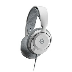SteelSeries 61607J ゲーミングヘッドセット Arctis Nova 1 ホワイト ［φ3.5mmミニプラグ /両耳 /ヘッドバンドタイプ］ 61607J