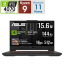 ASUS(GCX[X) Q[~Om[gp\R TUF Gaming A15 JO[ FA507XI-R9R4070[RTX4070] FA507XIR9R4070 [Us]