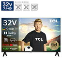 TCL(ティーシーエル) 液晶テレビ 32S5400 ［32V型 /フルハイビジョン /YouTube対応 /Bluetooth対応］ 32S5400