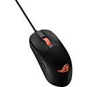 ASUS(エイスース) ゲーミングマウス ROG Strix Impact III ブラック P518/ROG/STRIX/IMPACT/3 ［光学式 /有線 /6ボタン /USB］ P518ROGSTRIXIMPACT3 【864】