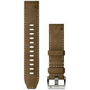 GARMIN(K[~) MARQ AdventureriGen 2jpoh Hybrid Leather Strap Tundra~Black 010-13225-07 0101322507