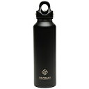 REVOMAX 炭酸対応真空断熱ボトル 20oz [592ml/ワンタッチ] オニキスブラック DWF-20419B-JP-V3 ［炭酸対応］ DWF20419BJPV3