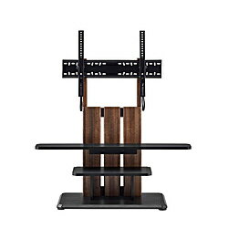 朝日木材 ～77型フロアスタンド WS-C690-DB ダークブラウン ダークブラウン木目＆黒木目 WS-C690-DB WS..