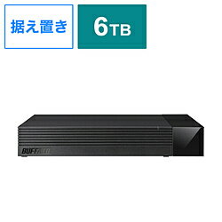 BUFFALO(obt@[j HDV-CCD6U3BA OtHDD USB-Aڑ erER[_[^p(Chrome/Mac/Windows11Ή) ubN m6TB /3.5C`n HDVCCD6U3BA