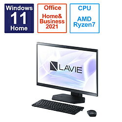 NEC(̥) PC-A2365GAB ǥȥåץѥ LAVIE A23(A2365/GAB) ե֥å 23.8 /AMD Ryzen7 /ꡧ16GB /SSD512GB /2023ǯ5ǥ PCA2365GAB