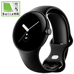 グーグル ピクセルウォッチ スマートウォッチ メンズ GOOGLE(グーグル) Google Pixel Watch Matte Black case/Obsidian Band GA03119-TW GA03119TW [振込不可] [代引不可]