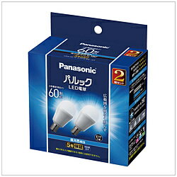 General Light Bulbs - Panasonic(パナソニック) LED電球 [E17 /一般電球形 /60W相当 /昼光色 /2個 /広配光タイプ] LDA7DGE17SK62T LDA7DGE17SK62T