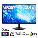 Acer(エイサー) PCモニター ブラック SB242YEbmix ［23.8型 /フルHD(1920×1080) /ワイド］ SB242YEbmix 【sof001】 振込不可 代引不可