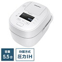 おどり炊き ECJ-XW100 Panasonic(パナソニック) 可変圧力IHジャー炊飯器 おどり炊き ホワイト SR-W10A-W ［5.5合 /圧力IH］ SRW10A