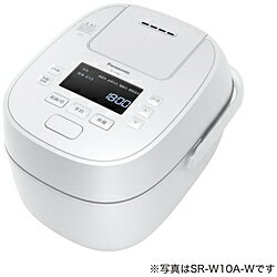 おどり炊き ECJ-XW100 Panasonic(パナソニック) 可変圧力IHジャー炊飯器 おどり炊き ホワイト SR-W18A-W ［1升 /圧力IH］ SRW18A