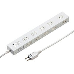 SANWA SUPPLY(サンワサプライ) 雷ガードタップ 2m ホワイト TAP-SP2110N-2W TAPSP2110N2W