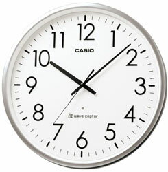 CASIO(カシオ) IQ-2000J-8JF シルバー 壁掛け時計 IQ2000J8JF 【864】