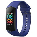 CAVOSMART Fitness tracker（フィットネストラッカー）活動量計 V17 CAVOSMART（カボスマート） ブルー V17BLTE