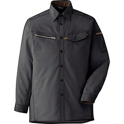 ミドリ安全 ミドリ安全 ベルデクセル 男女ペア 交織ストレッチシャツ VES2539上 S VES2539UES