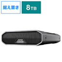 SANDISKPROFESSIONAL SDPHF1A-008T-SBAAD 外付けHDD USB-C接続 G-DRIVE 2022(Mac対応) [8TB /...