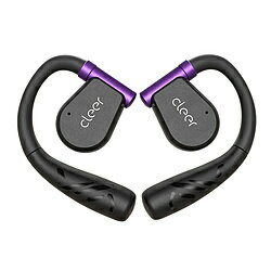 CLEER フルワイヤレスイヤホン ARCII Game Purple＆Black CLR-ARC2G-PB ［ワイヤレス(左右分離) /Bluetooth対応］ CLRARC2GPB