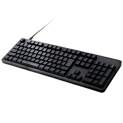 ELECOM(エレコム) キーボード 有線 着脱式USBケーブル 赤軸 リニア メカニカル テンキー付き  Leggero ブラック Leggero(赤軸) ブラック TK-MC50UKLBK ［有線 /USB］ TKMC50UKLBK