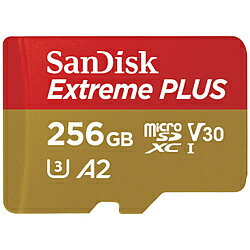 SanDisk(TfBXN) SanDisk Extreme PLUS microSDXC UHS-IJ[h 256GB SDSQXBD-256G-JB3MD mClass10 /256GBn SDSQXBD256GJB3MD