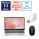 hp(エイチピー) ノートパソコン HP 14-ep0000 G1モデル ナチュラルシルバー 806Y2PA-AAAC ［14.0型 /Windows11 Home /intel Core i7 /メモリ：16GB /SSD：512GB /Office HomeandBusiness /日本語版キーボード /2023冬モデル］ 806Y2PAAAAC