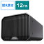 SANDISKPROFESSIONAL SDPHH2H-012T-SBAAD 外付けHDD Thunderbolt接続 G-RAID MIRROR(Mac対応) ［12TB /..